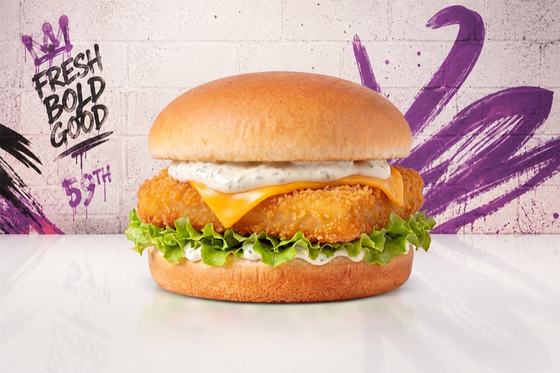 Fish burger