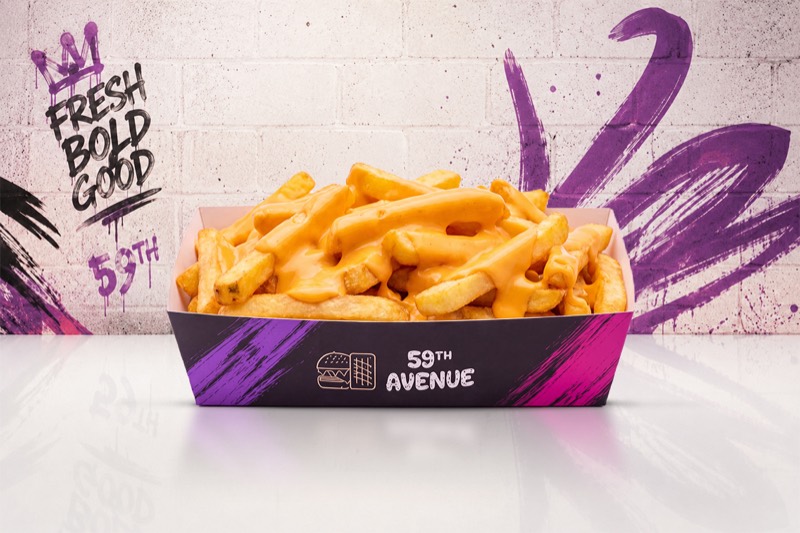 Frites cheddar