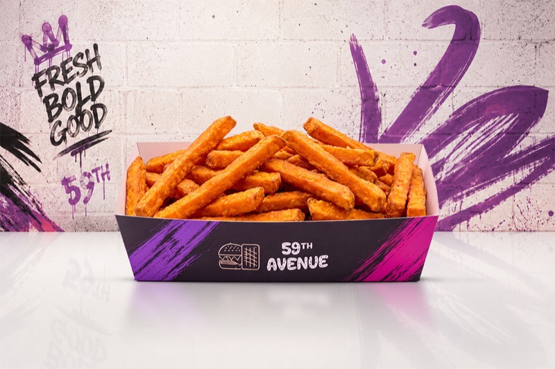 Frites patate douce