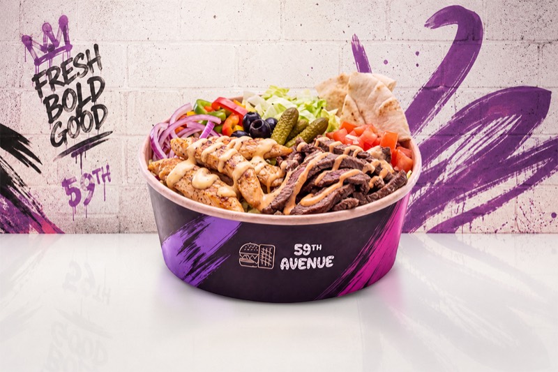 Tacos bowl double