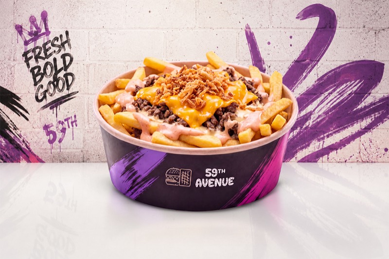 Tacos bowl steak & cheese