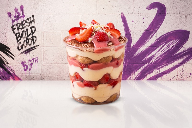 Tiramisu fraise