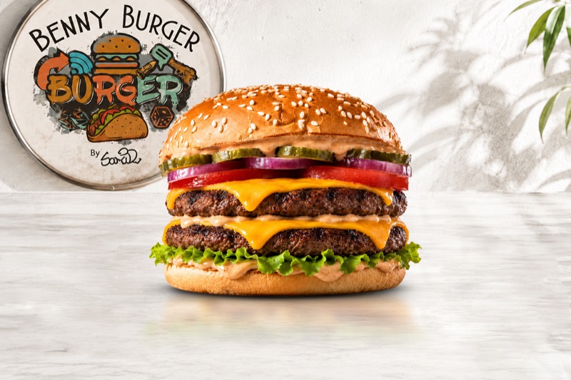 Le Double bacon burger