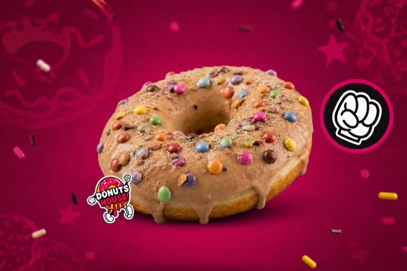 Donut Crème de Bueno Smarties
