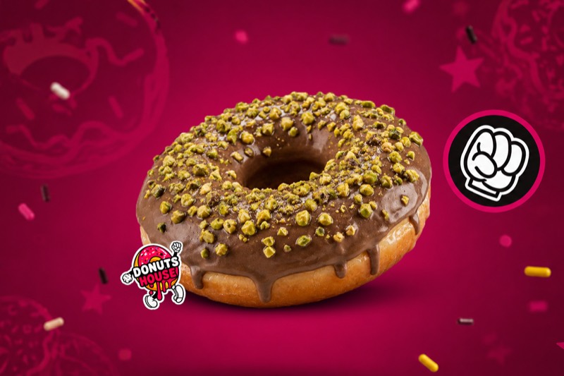 Donut Nutella Brisures Pistache