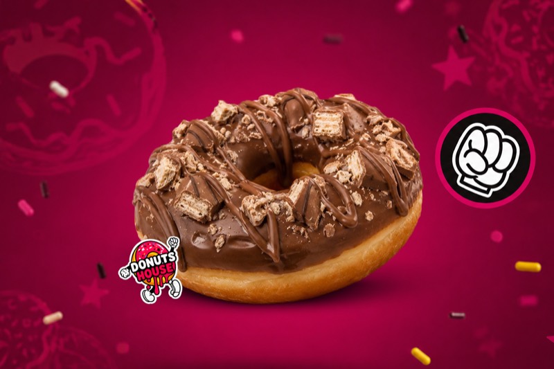 Donut Nutella Kinder Bueno