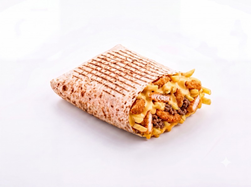 La Box du Peuple · Tacos Double + Frites Cheddar