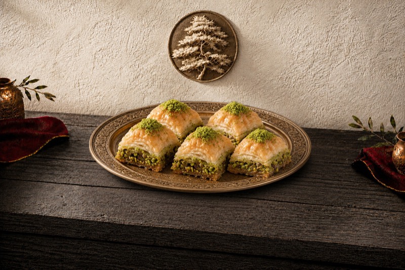 Baklawa aux pistaches