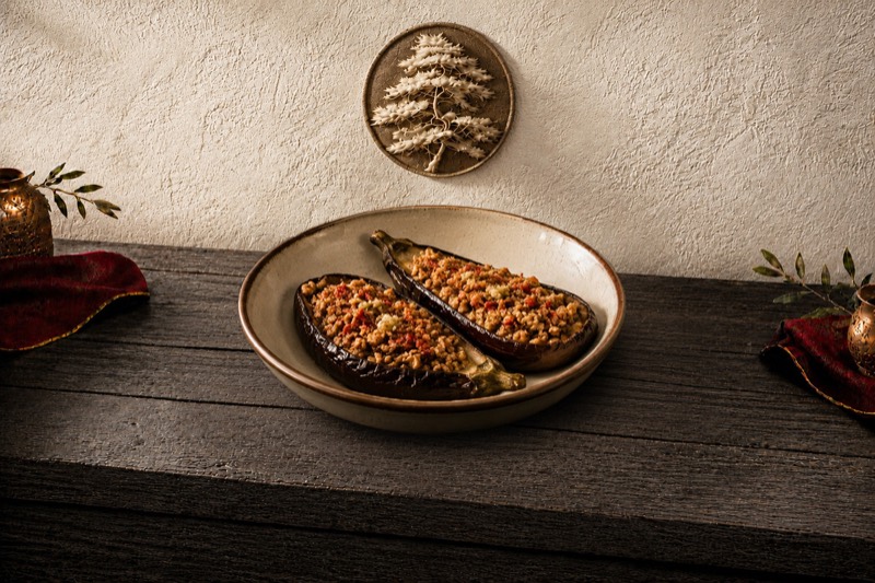 Magdouse aubergine farcie