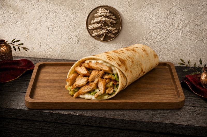 Sandwich chawerma poulet