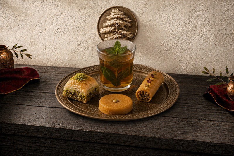Thé gourmand libanais
