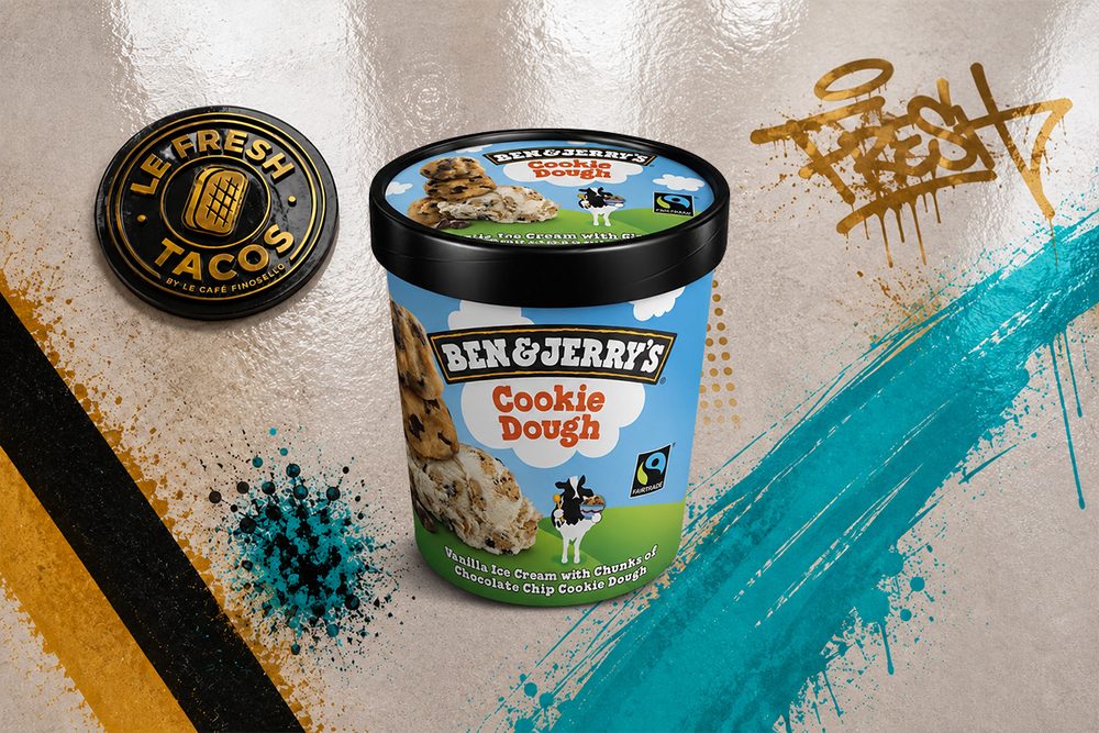 🍦 Pot de glace Ben & Jerry's vanille cookies