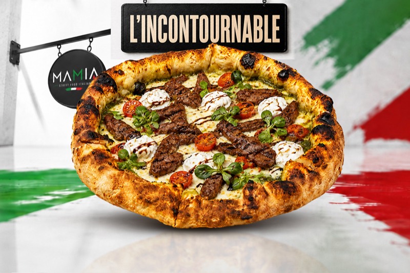Pizza Black Angus