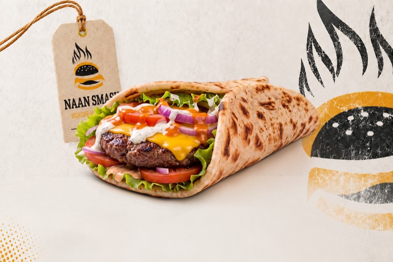 Naan steak