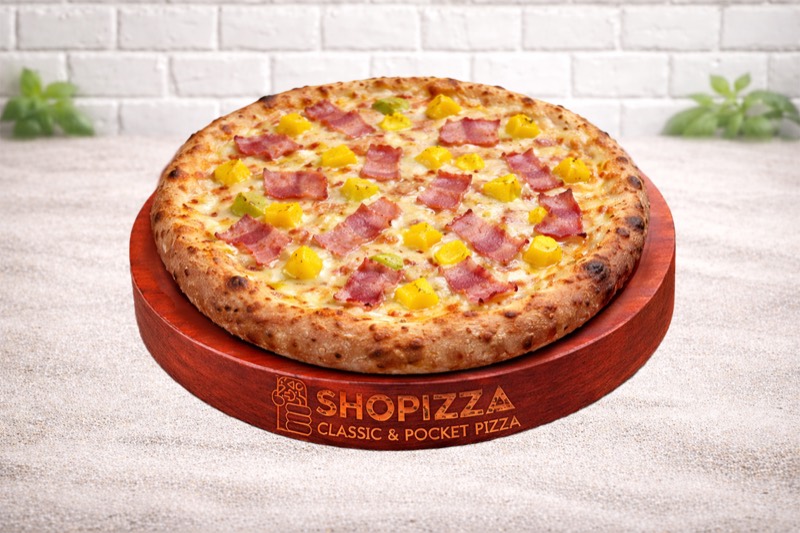 Pizza bacon