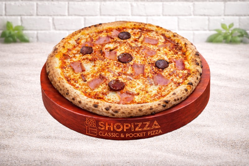Pizza charcutière