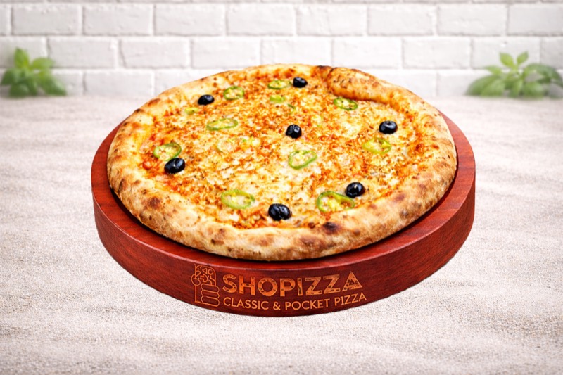 Pizza chili-thaï