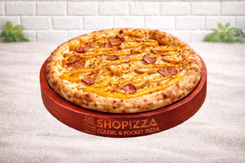 Pizza crispy bacon