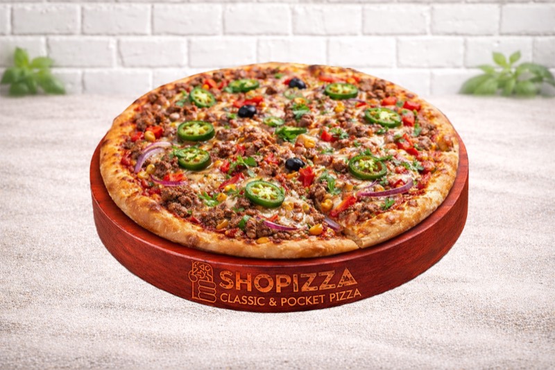 Pizza mexicaine