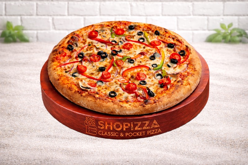 Pizza veggie