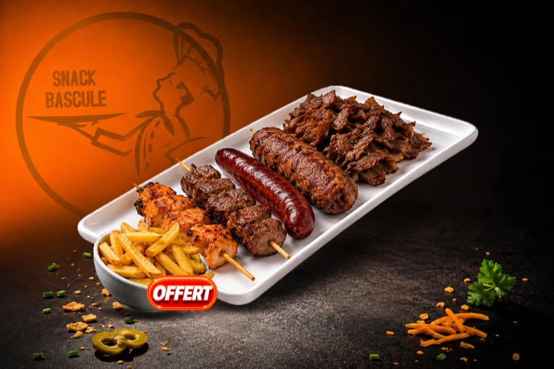 Bon Deal Famille Grillade Mixte · Frites offertes