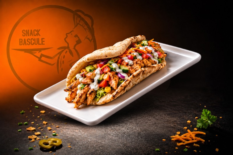 Gyros Poulet Mariné